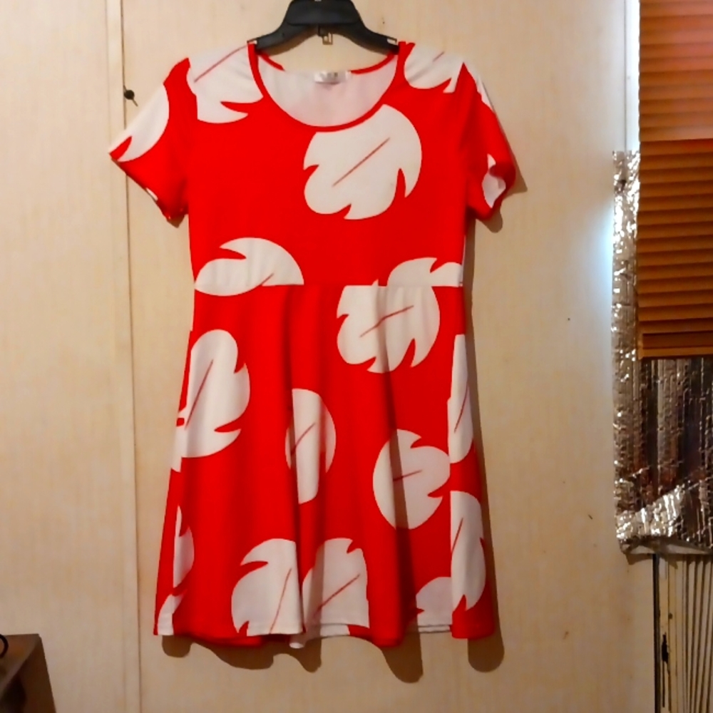 Hawaiian print dres